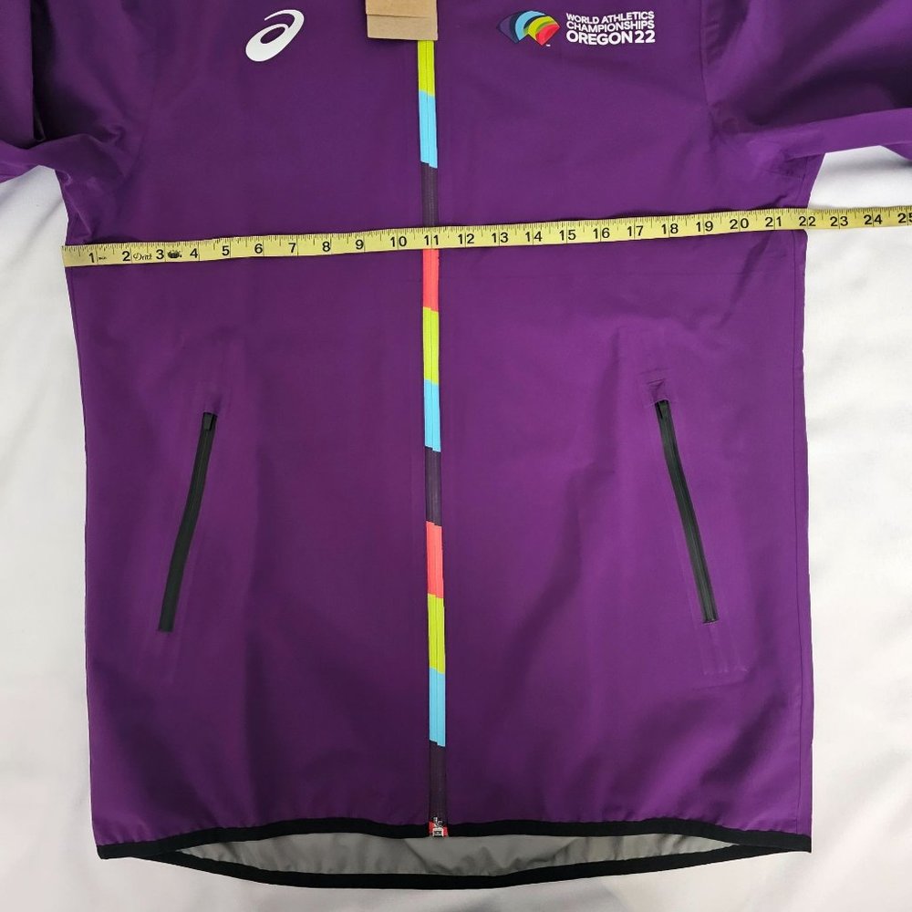 Asics Unisex Purple World Athletics‎ Championship Oregon '22 Track Jacket M, NWT - Picture 10 of 16